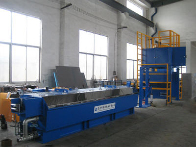 HXE-400/8D Large copper drawing machine with down coiler