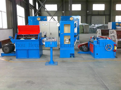 HXE-10DT Low speed Large-medium copper wire drawing machine with annealing machine